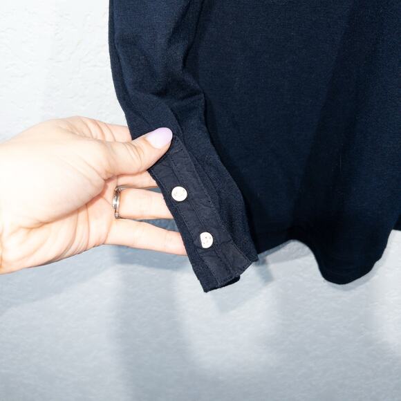 Converse Navy Blue Striped‎ Cross Back Dress Size XS - Picture 3 of 6